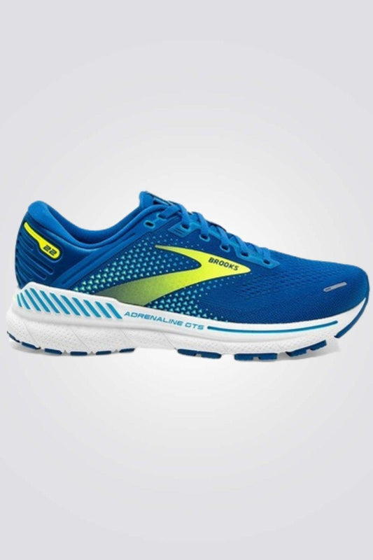 BROOKS - נעלי ספורט לגבר Adrenaline GTS 22 בצבע כחול - MASHBIR//365