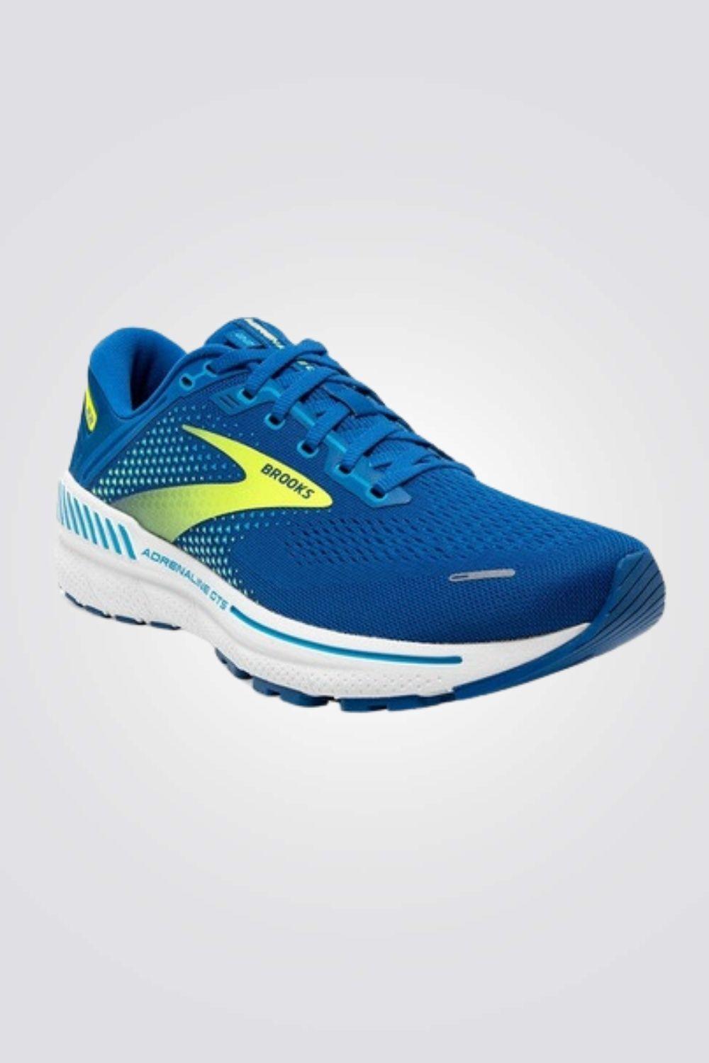 BROOKS - נעלי ספורט לגבר Adrenaline GTS 22 בצבע כחול - MASHBIR//365