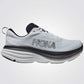 HOKA - נעלי ספורט לגבר M BONDI בצבע שחור ולבן - MASHBIR//365 - 1