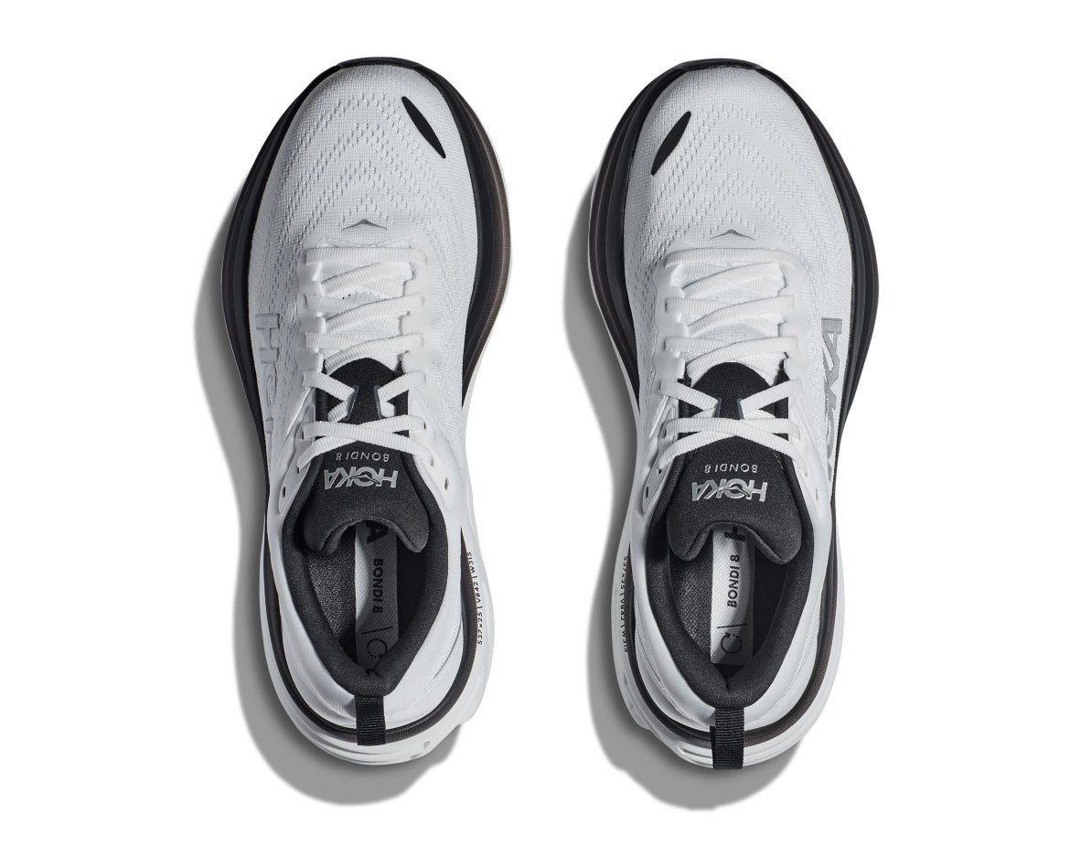 HOKA - נעלי ספורט לגבר M BONDI בצבע שחור ולבן - MASHBIR//365