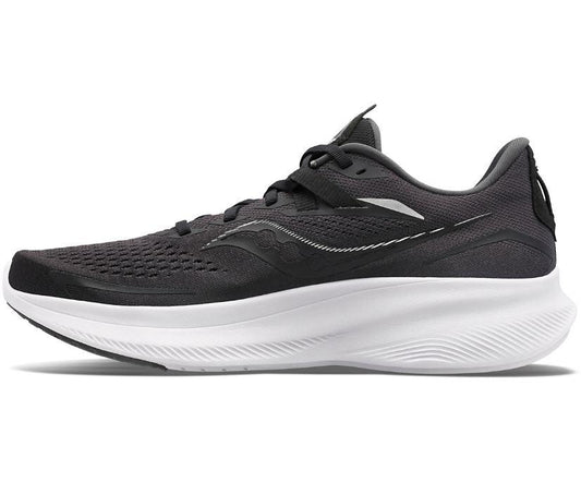 SAUCONY - נעלי ספורט לגבר RIDE 15 בצבע שחור/לבן - MASHBIR//365
