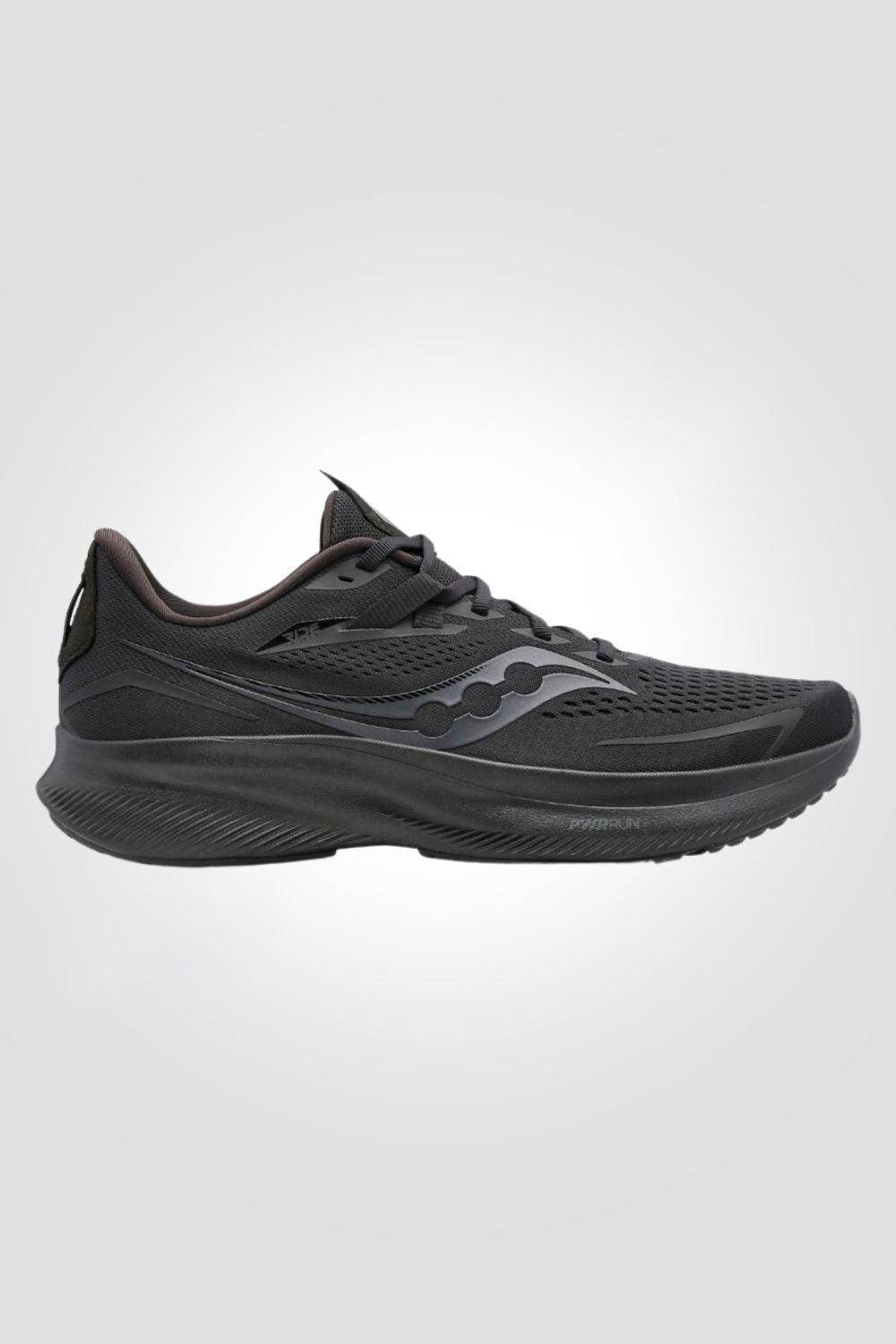 SAUCONY - נעלי ספורט לגבר RIDE 15 TRIPLE בצבע שחור - MASHBIR//365