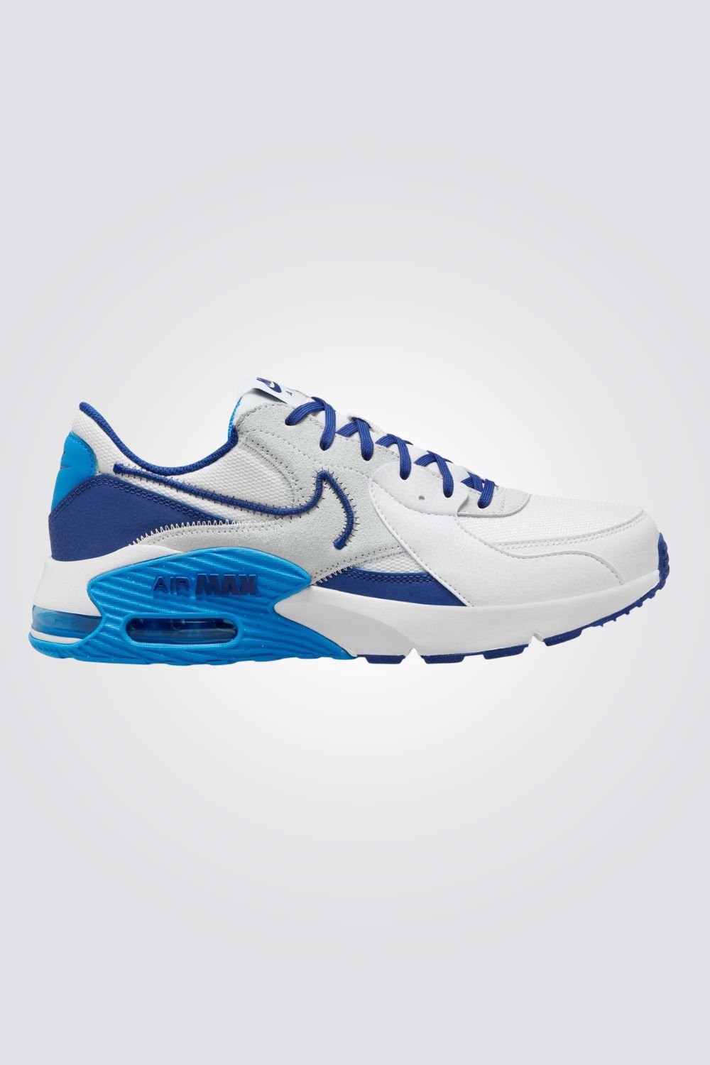 NIKE - נעלי ספורט לגברים AIR MAX EXCEE בצבע לבן וכחול - MASHBIR//365