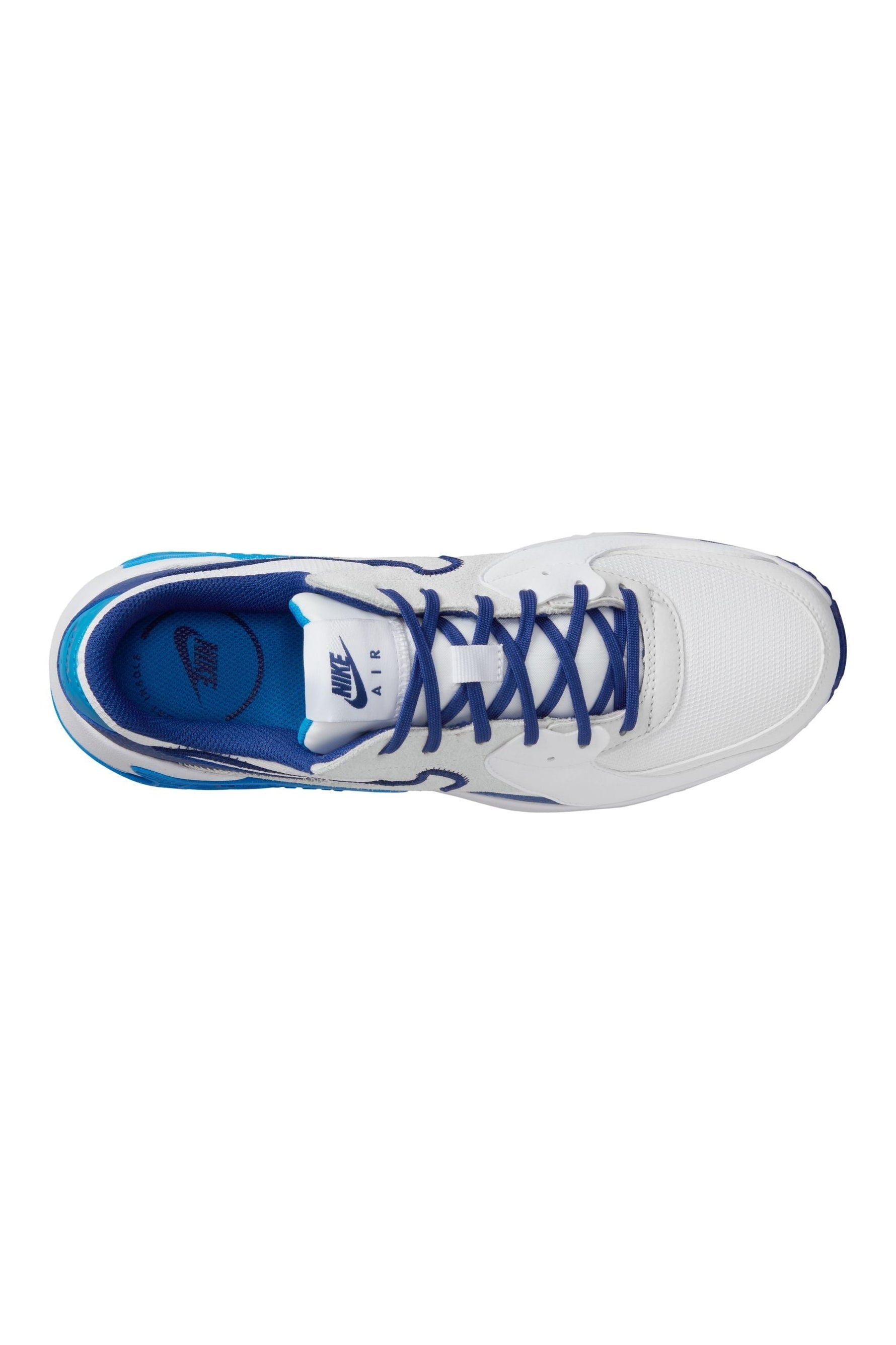 NIKE - נעלי ספורט לגברים AIR MAX EXCEE בצבע לבן וכחול - MASHBIR//365