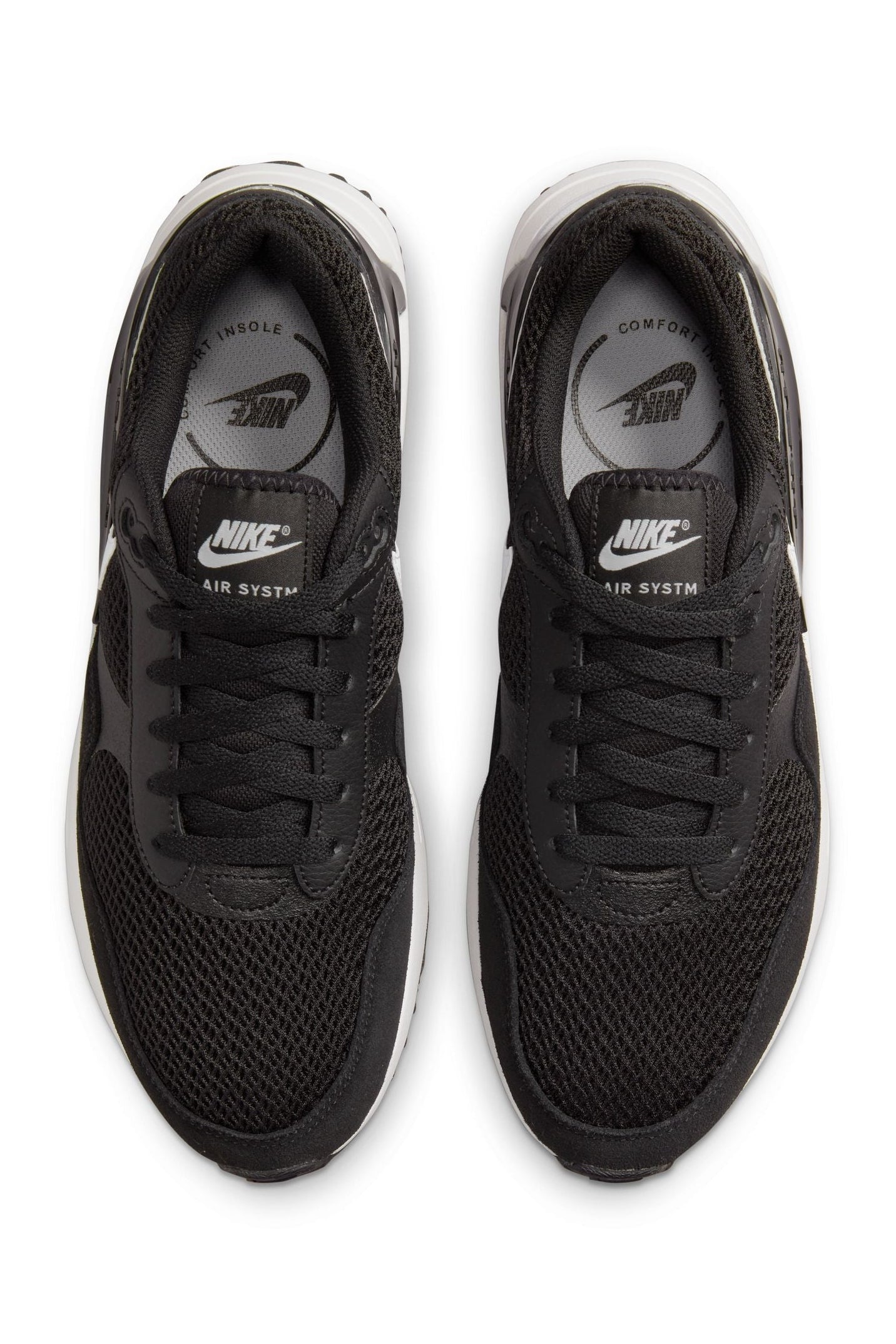 NIKE - נעלי ספורט לגברים Air Max SYSTM בצבע שחור לבן - MASHBIR//365