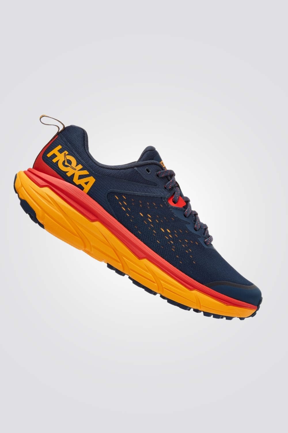 HOKA - נעלי ספורט לגברים CHALLENGER 6 בצבע נייבי ואדום - MASHBIR//365