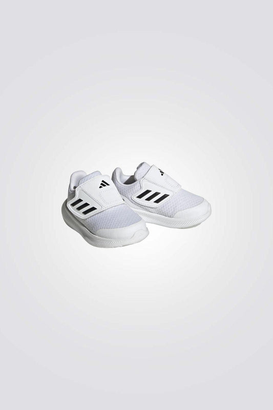 ADIDAS - נעלי ספורט לילדים RUNFALCON 3.0 בצבע לבן - MASHBIR//365