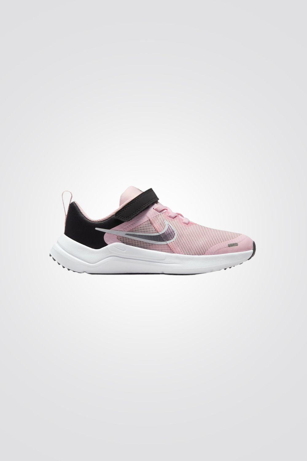NIKE - נעלי ספורט לילדות Nike Downshifter 12 בצבע ורוד - MASHBIR//365