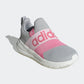 ADIDAS - נעלי ספורט לנערות LITE RACER ADAPT 6.0 בצבע אפור ורוד - MASHBIR//365 - 2