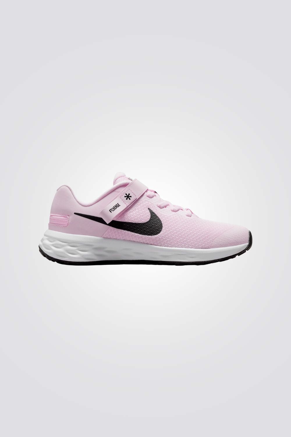 NIKE - נעלי ספורט לנערות Revolution 6 FlyEase בצבע ורוד ושחור - MASHBIR//365