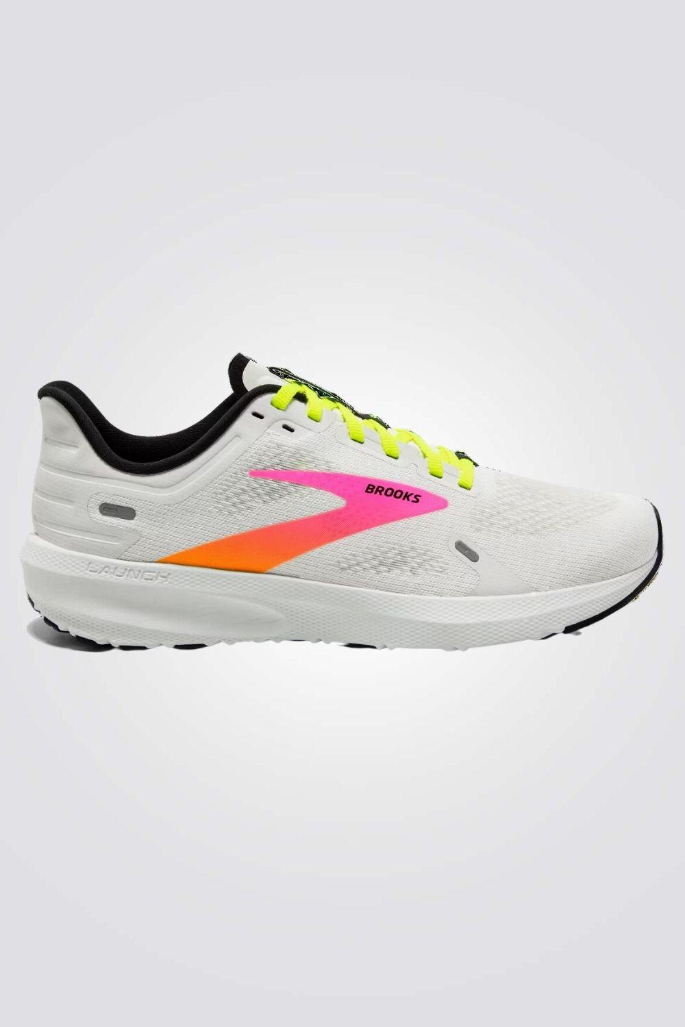 BROOKS - נעלי ספורט לנשים Launch 9 בצבע לבן - MASHBIR//365