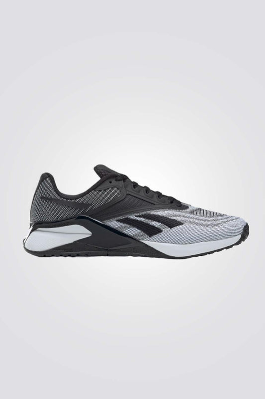 REEBOK - נעלי ספורט לנשים Nano X2 בצבע אפור ושחור - MASHBIR//365