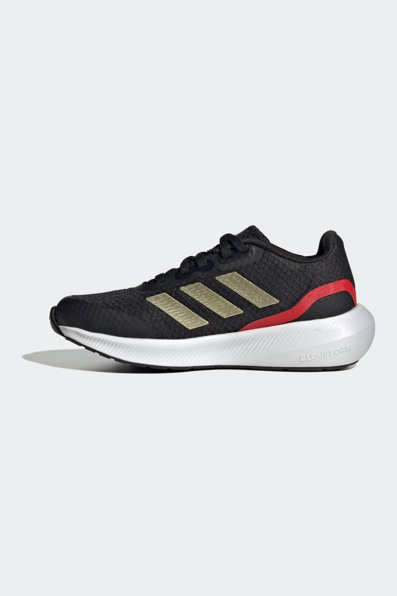 ADIDAS - נעלי ספורט לנשים ונוער RUNFALCON 3.0 בצבע שחור וזהב - MASHBIR//365