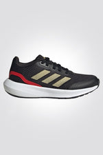 ADIDAS - נעלי ספורט לנשים ונוער RUNFALCON 3.0 בצבע שחור וזהב - MASHBIR//365