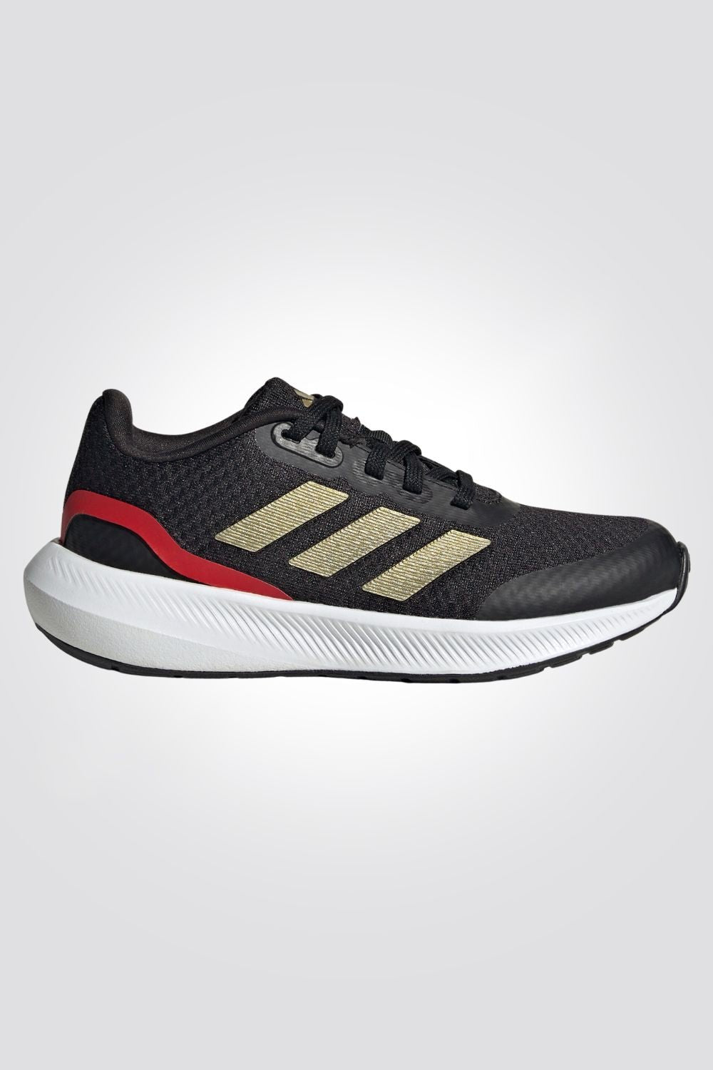 ADIDAS - נעלי ספורט לנשים ונוער RUNFALCON 3.0 בצבע שחור וזהב - MASHBIR//365