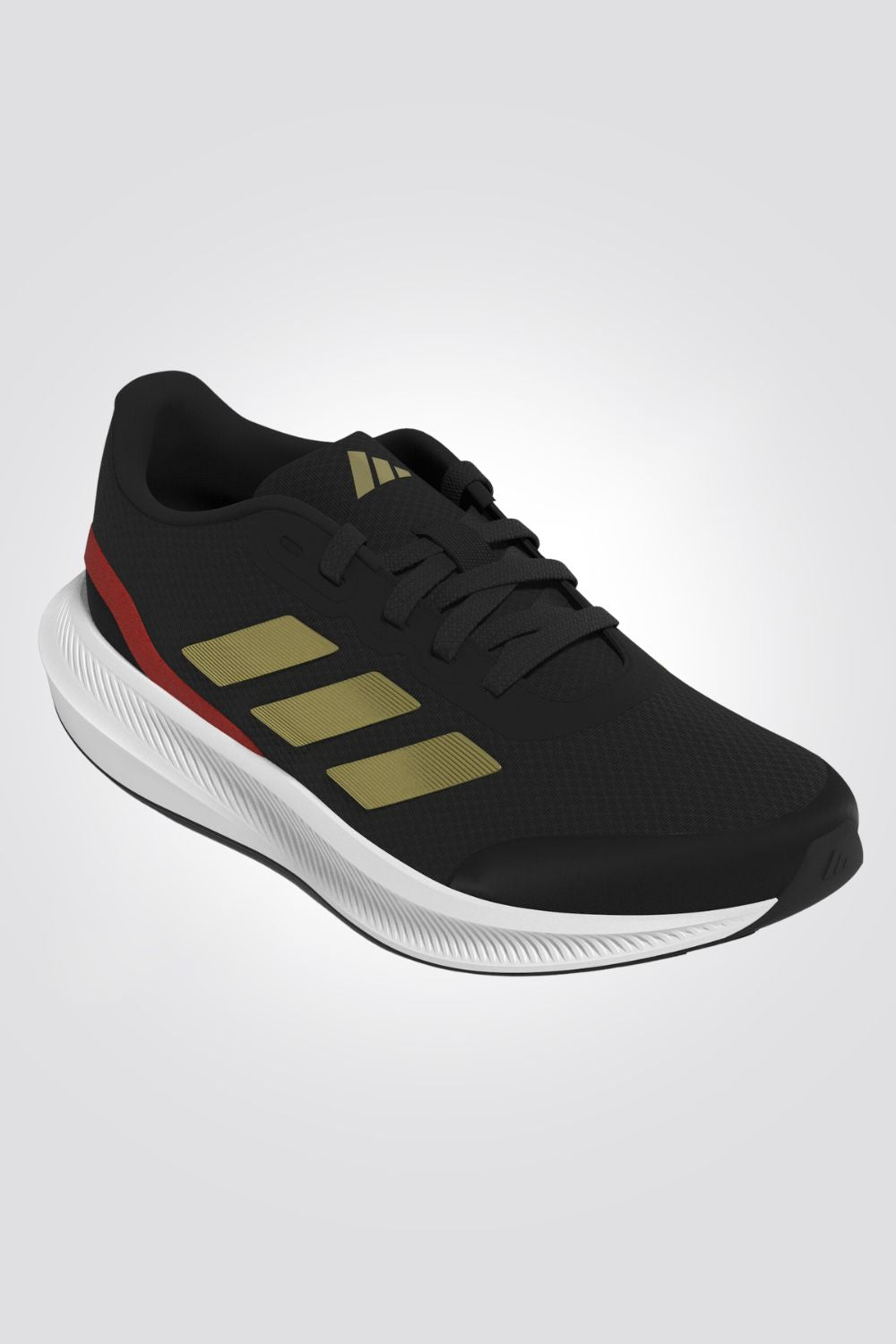 ADIDAS - נעלי ספורט לנשים ונוער RUNFALCON 3.0 בצבע שחור וזהב - MASHBIR//365