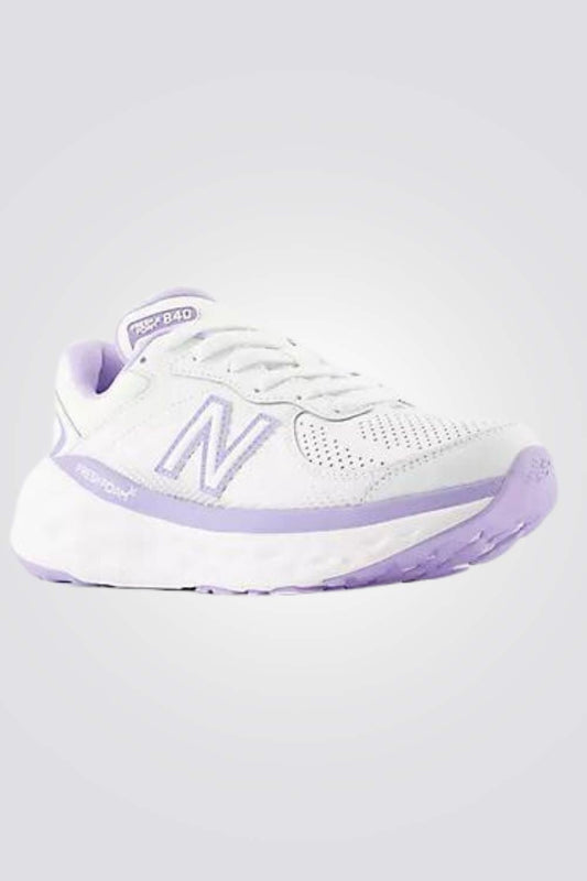 NEW BALANCE - נעלי ספורט לנשים WW840FW1 בצבע לבן וסגול - MASHBIR//365