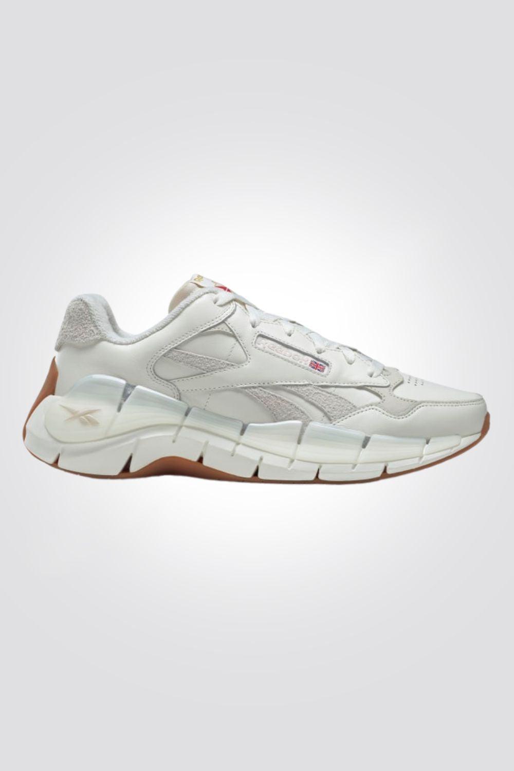 REEBOK - נעלי ספורט לנשים Zig Kinetica 2.5 Plus בצבע לבן - MASHBIR//365