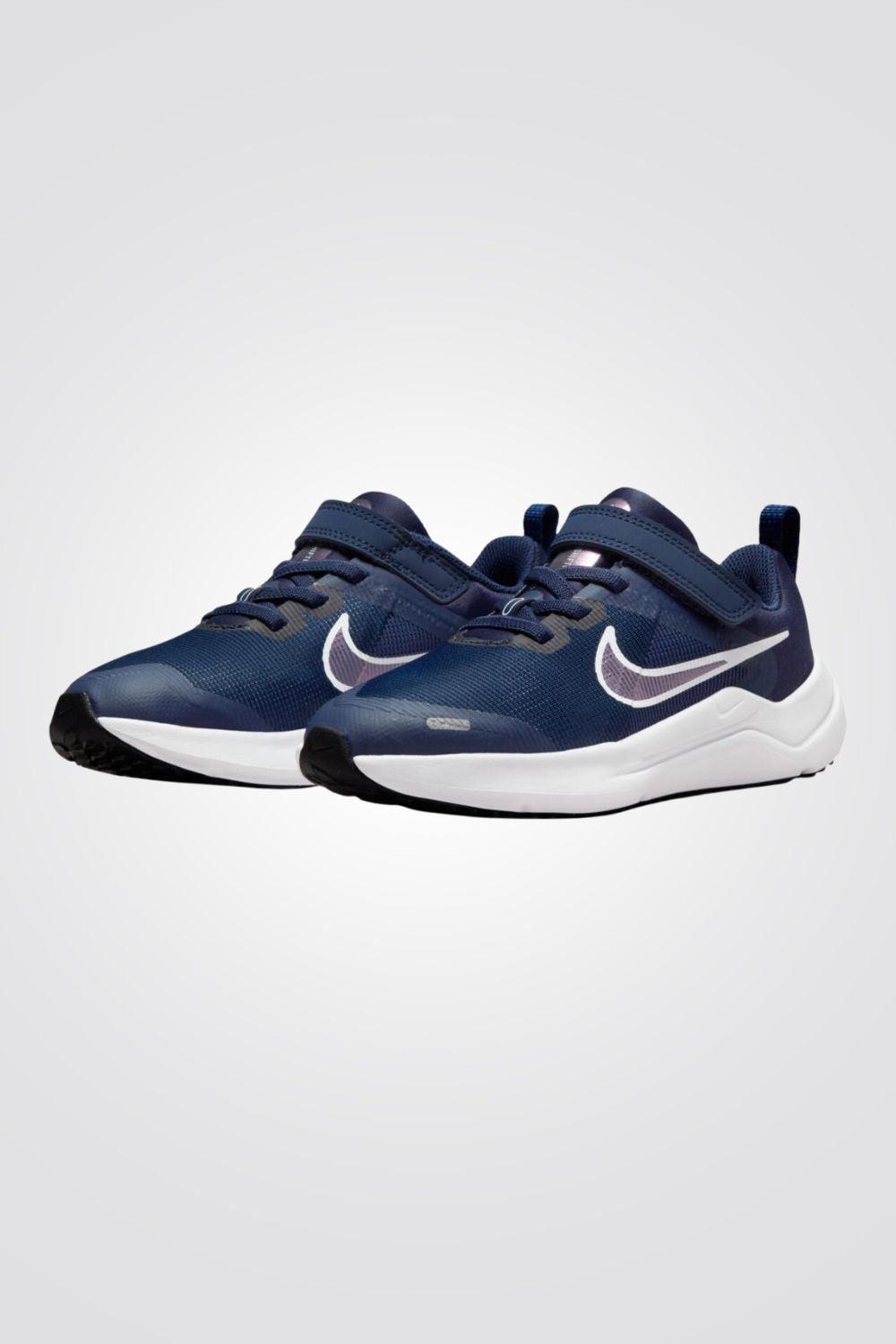 NIKE - נעלי ספורט לנוער Nike Downshifter 12 בצבע נייבי - MASHBIR//365