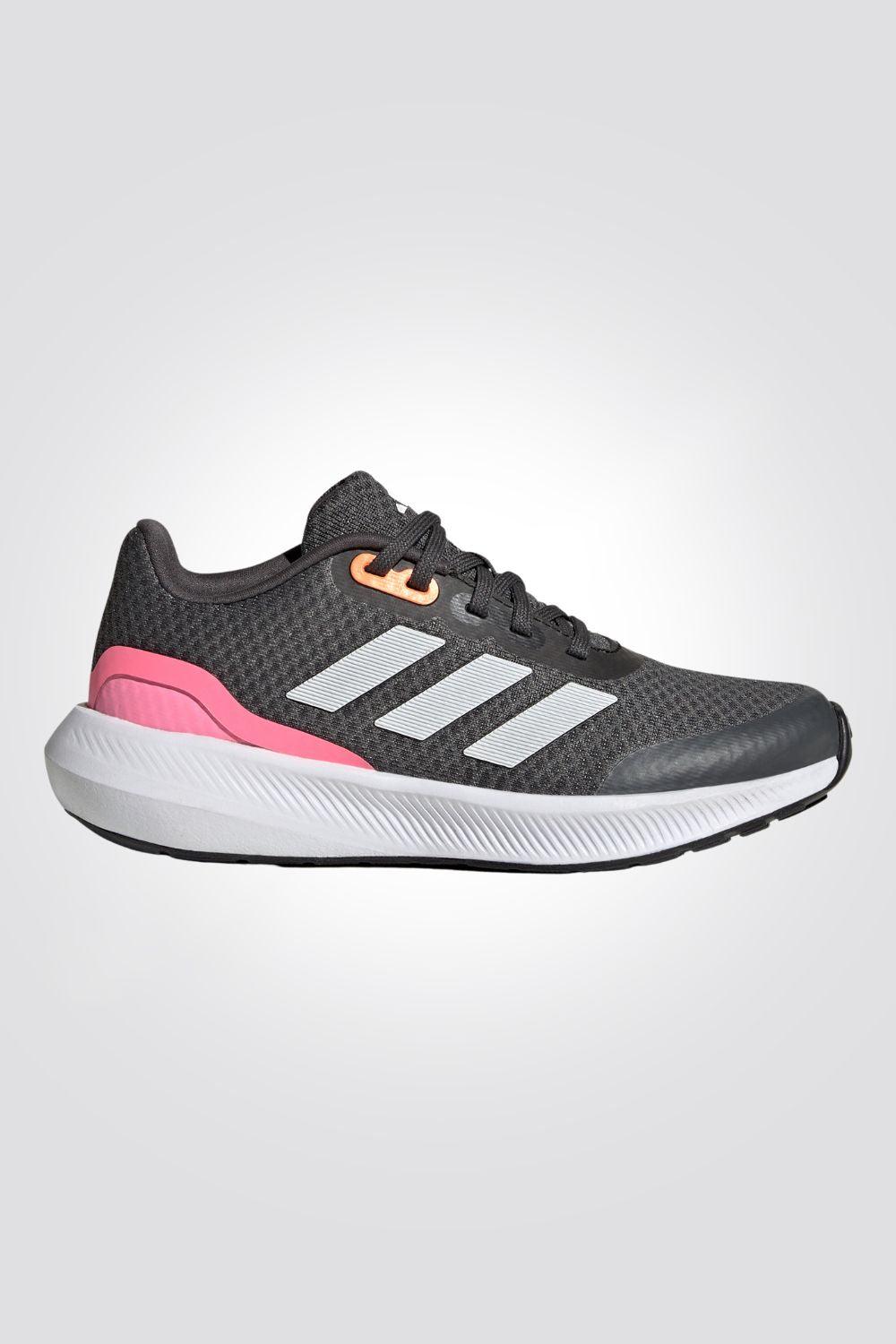 ADIDAS - נעלי ספורט לנוער RUNFALCON 3.0 בצבע אפור - MASHBIR//365