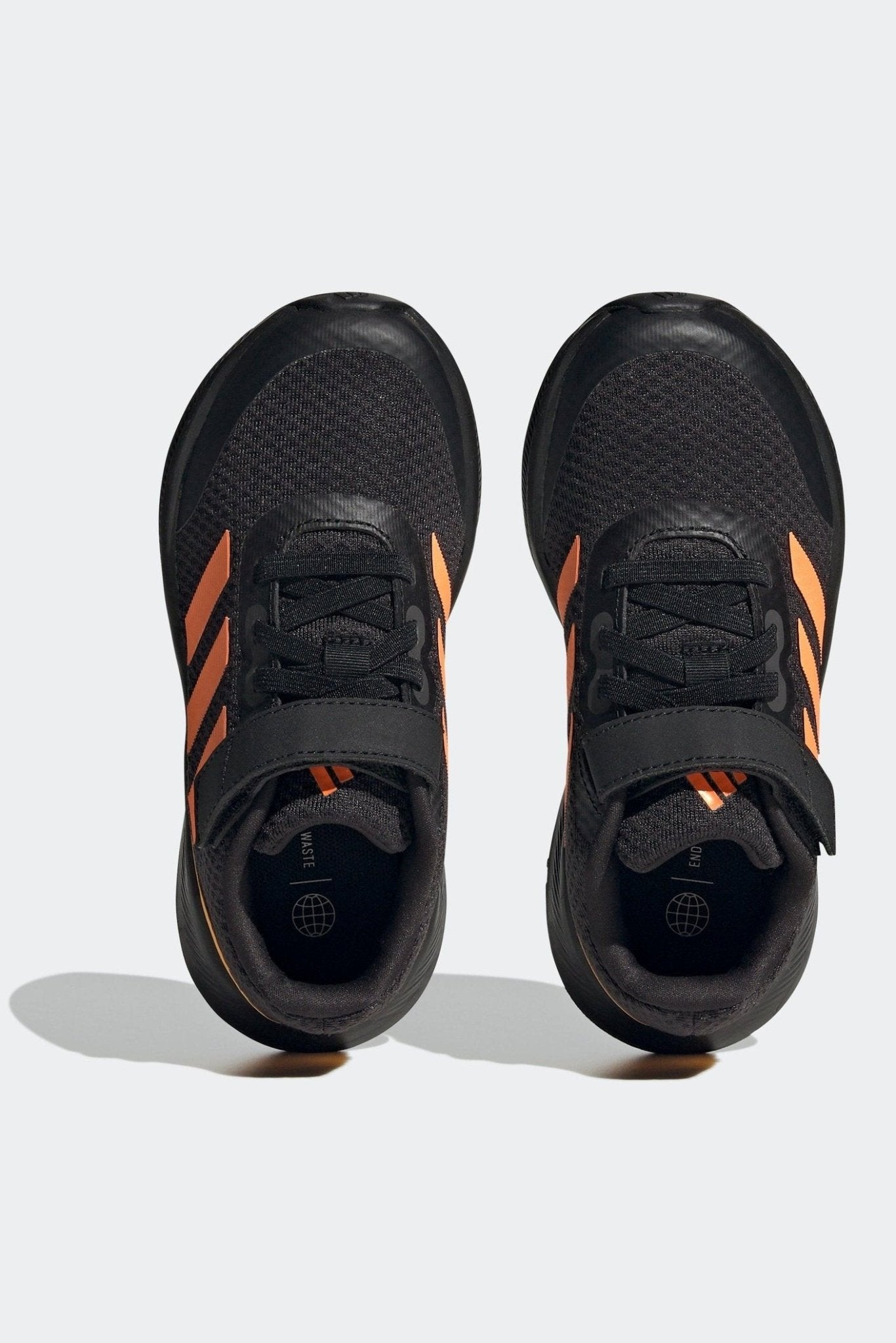 ADIDAS - נעלי ספורט לנוער RUNFALCON 3.0 בצבע שחור וכתום - MASHBIR//365