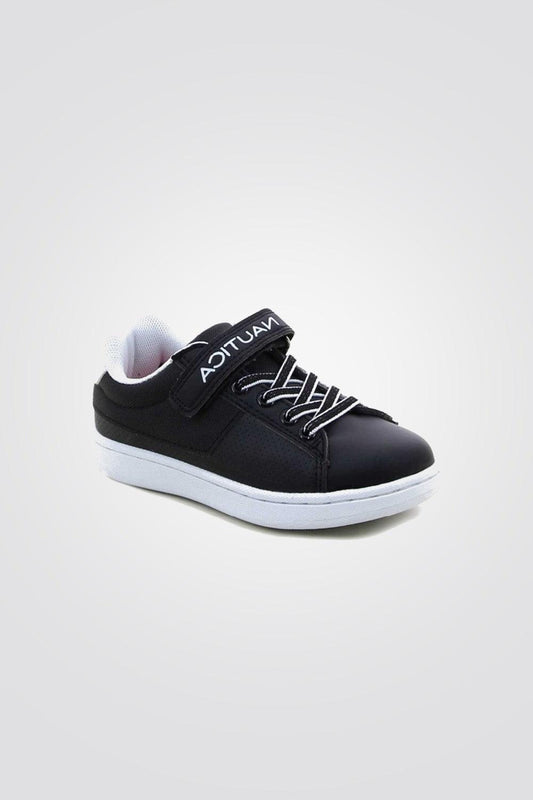 NAUTICA - נעלי סניקרס שחורות לילדים - MASHBIR//365