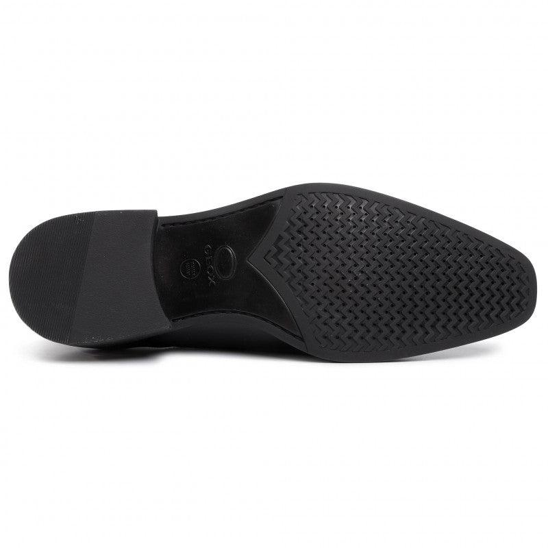 GEOX - נעלי עור אלגנטיות שחור - MASHBIR//365