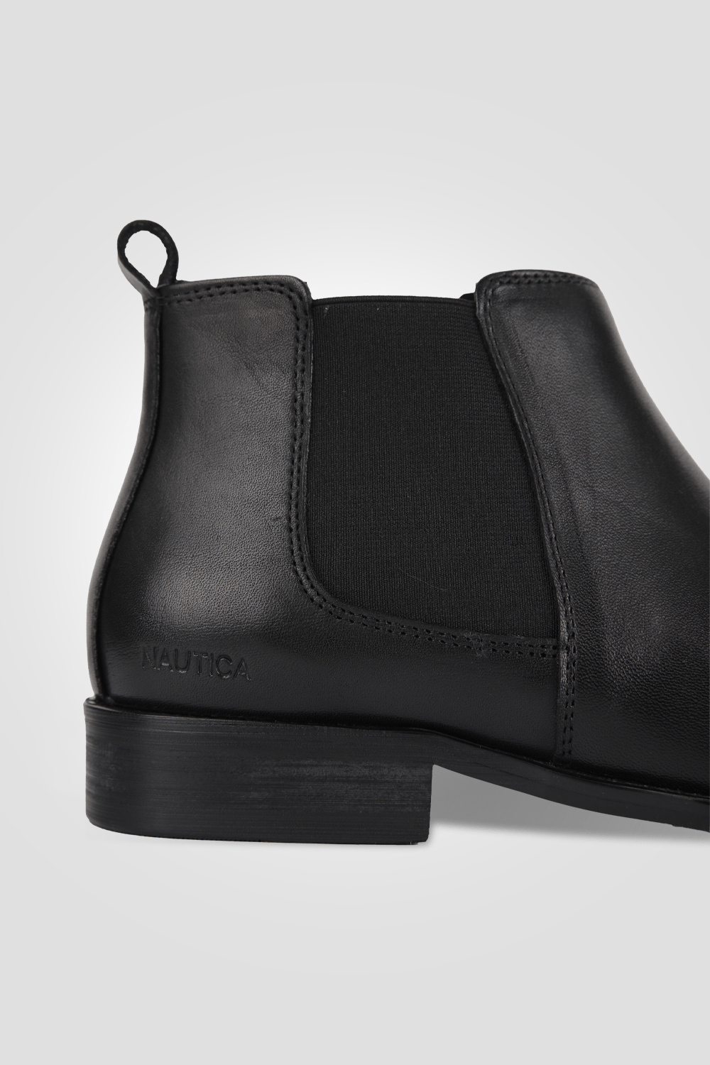 NAUTICA - נעליים אלגנטיות מעור לגברים בצבע שחור - MASHBIR//365