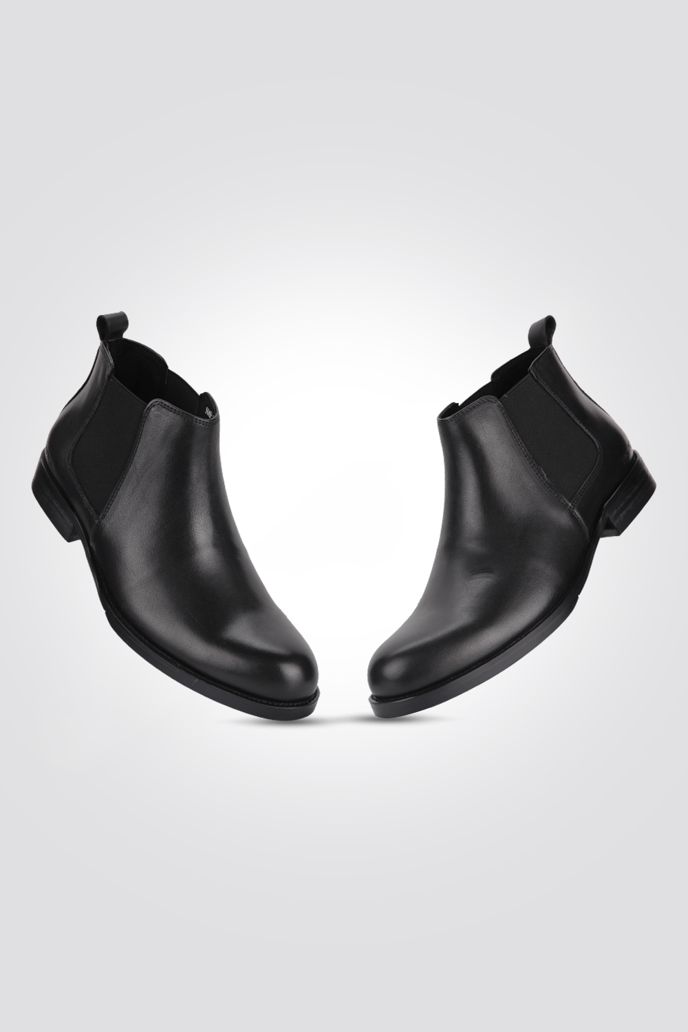 NAUTICA - נעליים אלגנטיות מעור לגברים בצבע שחור - MASHBIR//365