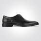 KENNETH COLE - נעליים אלגנטיות מעור לגברים בצבע שחור עם שרוכים - MASHBIR//365 - 1