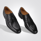 KENNETH COLE - נעליים אלגנטיות מעור לגברים בצבע שחור עם שרוכים - MASHBIR//365 - 2