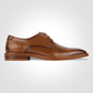 KENNETH COLE - נעליים אלגנטיות מעור לגברים בצבע חום עם שרוכים - MASHBIR//365 - 1