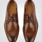 KENNETH COLE - נעליים אלגנטיות מעור לגברים בצבע חום עם שרוכים - MASHBIR//365 - 2
