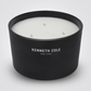 KENNETH COLE - נר ריחני דקורטיבי בריח פיג 550 גר' בצבע שחור - MASHBIR//365 - 1