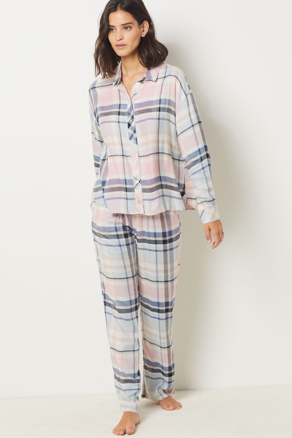 ETAM - ODEN חולצת פיג'מה אריג משובץ - MASHBIR//365