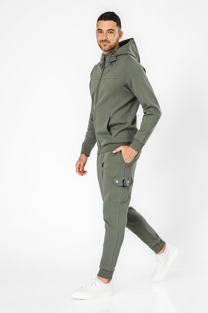 KENNETH COLE - OLIVE מכנסי טרנינג קרגו - MASHBIR//365