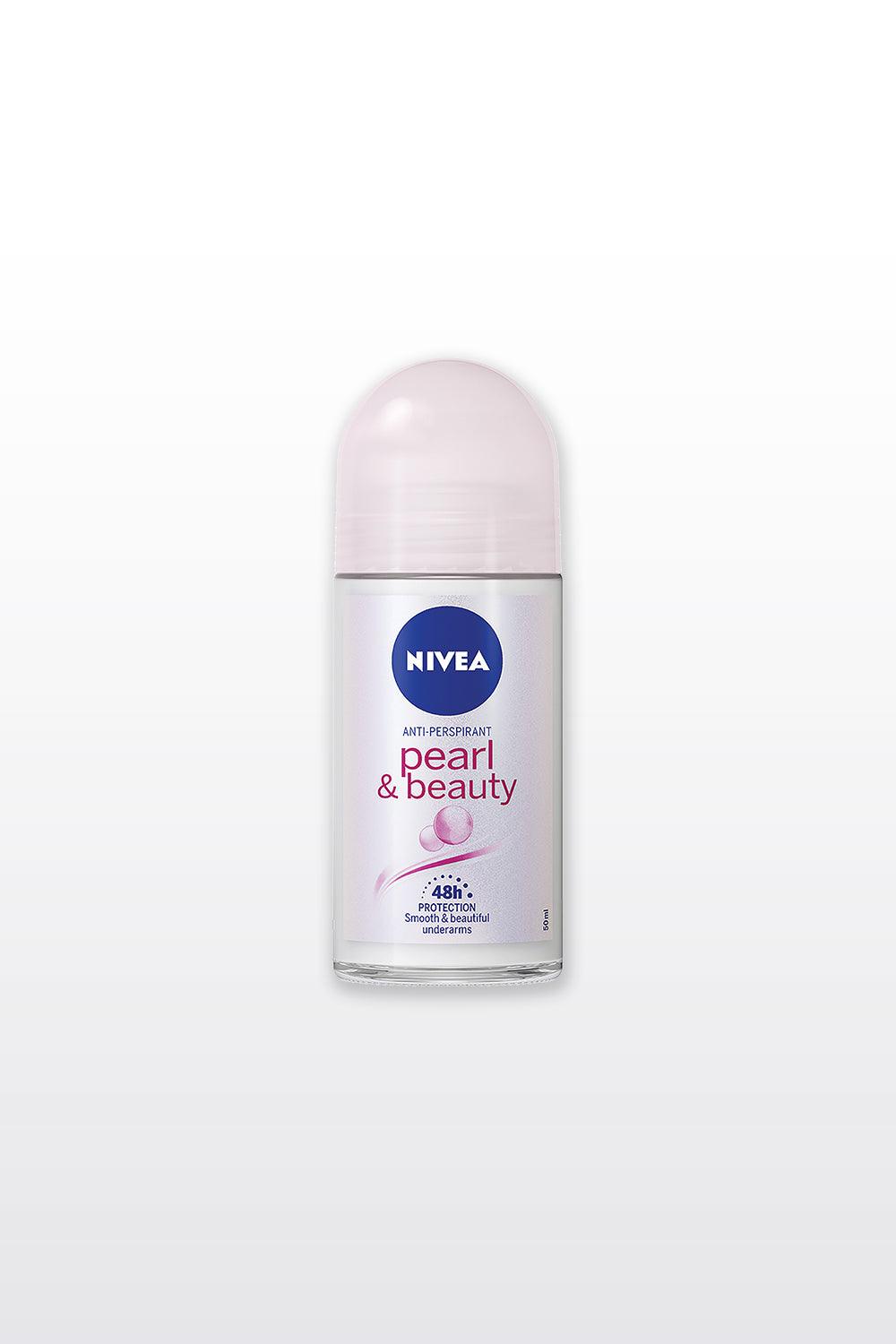 NIVEA - PEARL& BEAUTY דאודורנט רול-און לאשה 50 מ"ל - MASHBIR//365