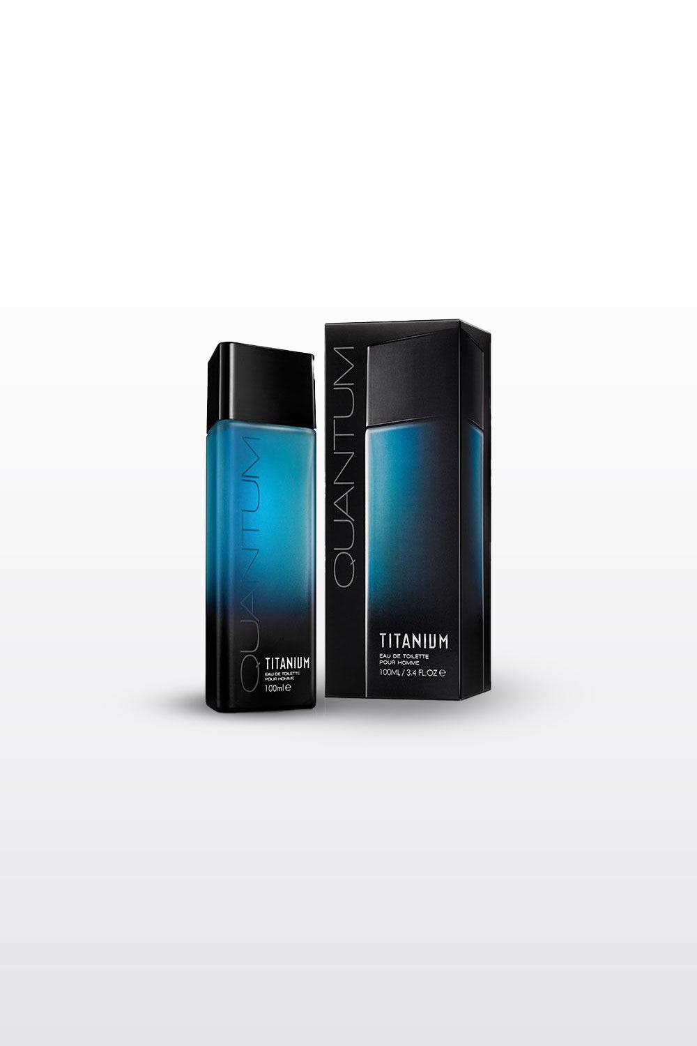CARELINE - QUANTUM TITANIUM EDT בושם לגבר 100 מ"ל - MASHBIR//365