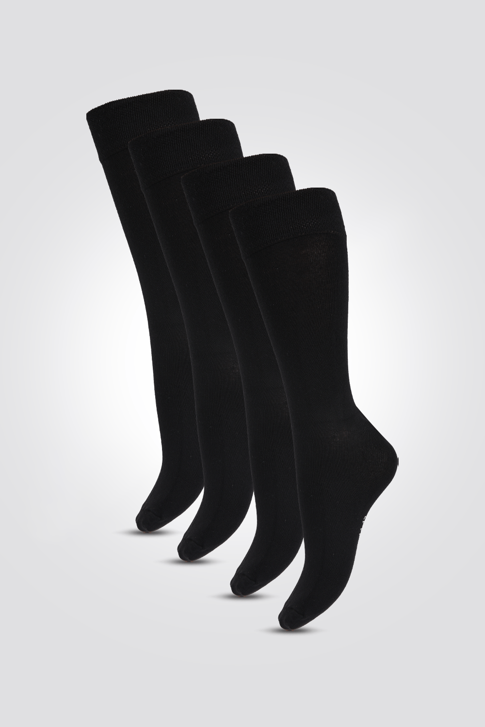 COOL 32 - רביעיית גרבי BASIC בצבע שחור - MASHBIR//365