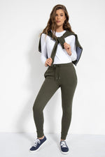 NAUTICA - טרנינג לוגו ירוק זית - MASHBIR//365