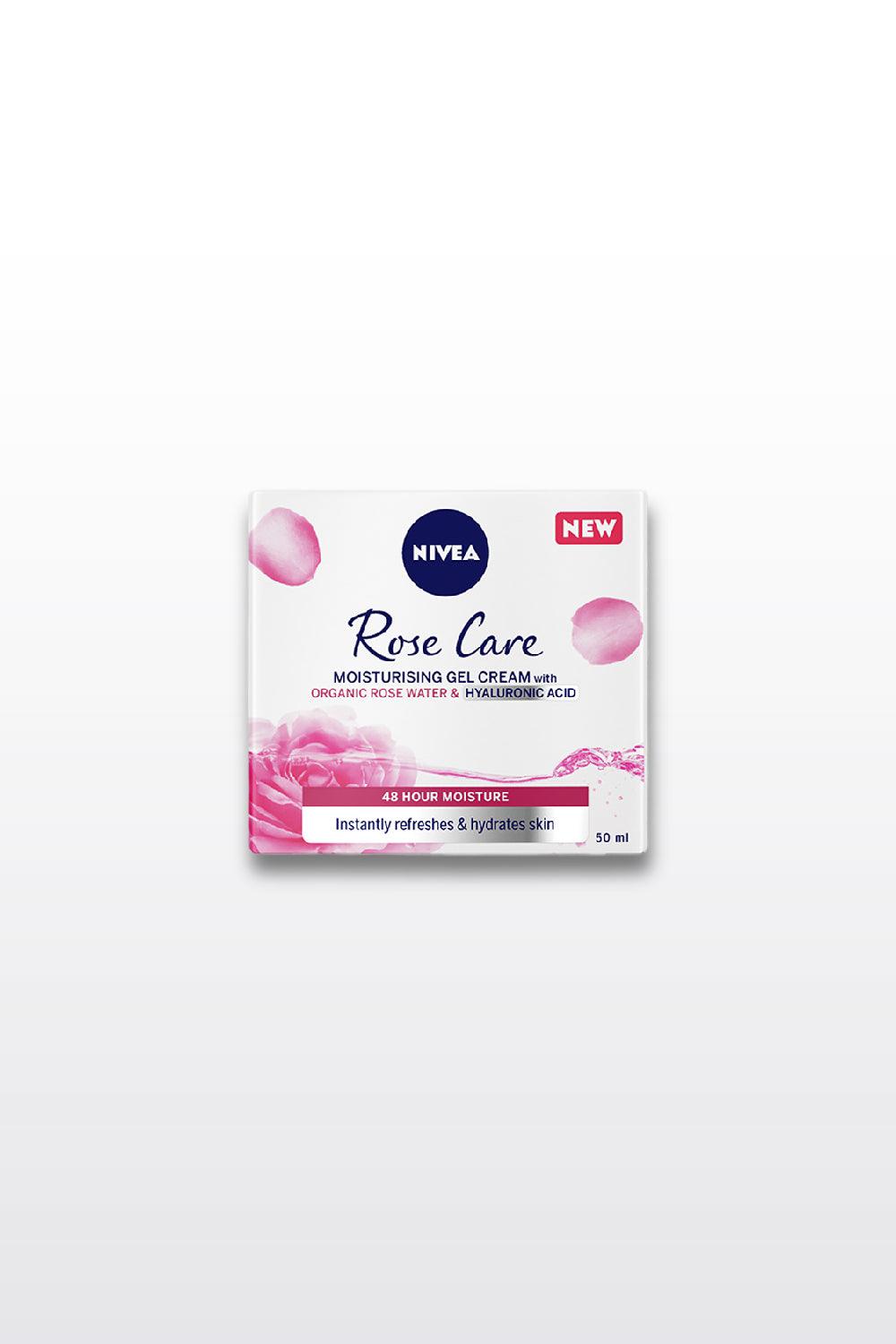 NIVEA - ROSE CARE FACE GEL קרם לחות 50 מ"ל - MASHBIR//365