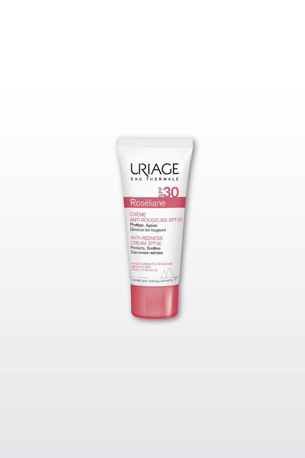 URIAGE - ROSELIANE ANTI REDNESS SPF30 קרם הגנה וטיפול בעור אדמומי 40 מ"ל - MASHBIR//365