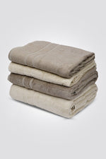 KENNETH COLE - סט 2 מגבות פנים ו2 מגבות גוף בצבע בז' - MASHBIR//365