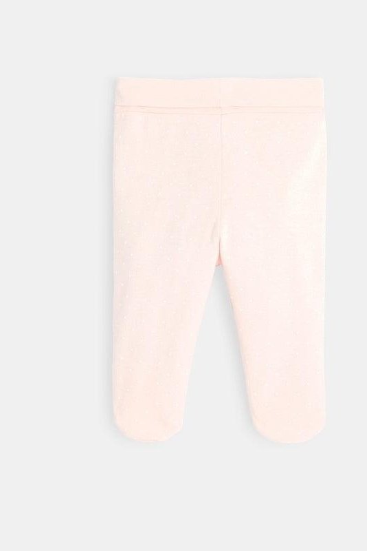 OBAIBI - סט 2 מכנסיים עם רגליות ורוד/אפור - MASHBIR//365