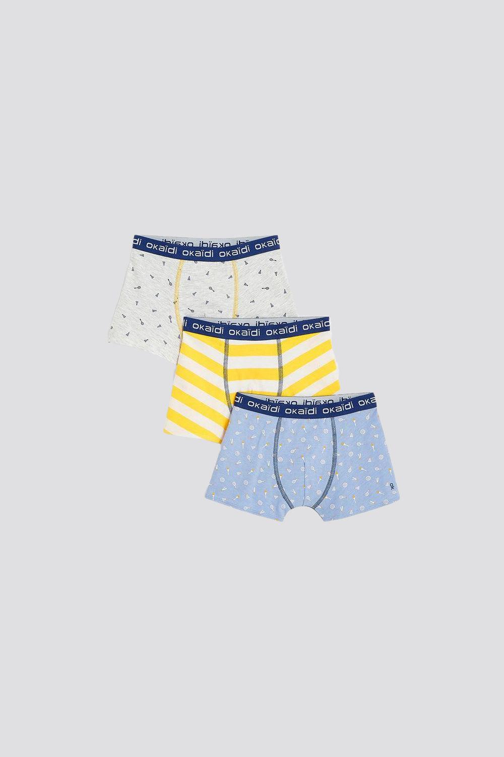 OKAIDI - סט 3 בוקסרים לילדים - MASHBIR//365