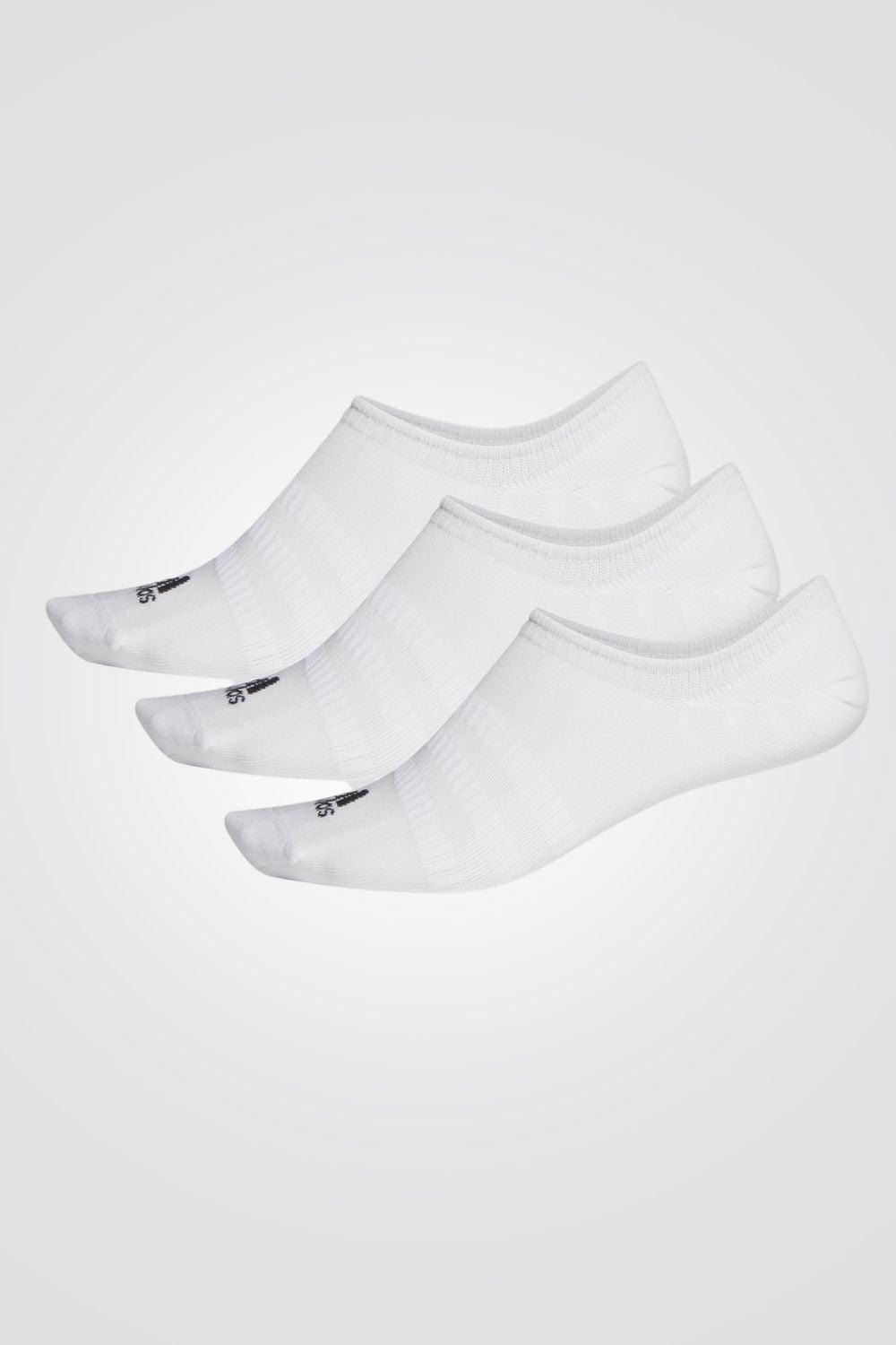 ADIDAS - סט 3 גרביים בצבע לבן - MASHBIR//365