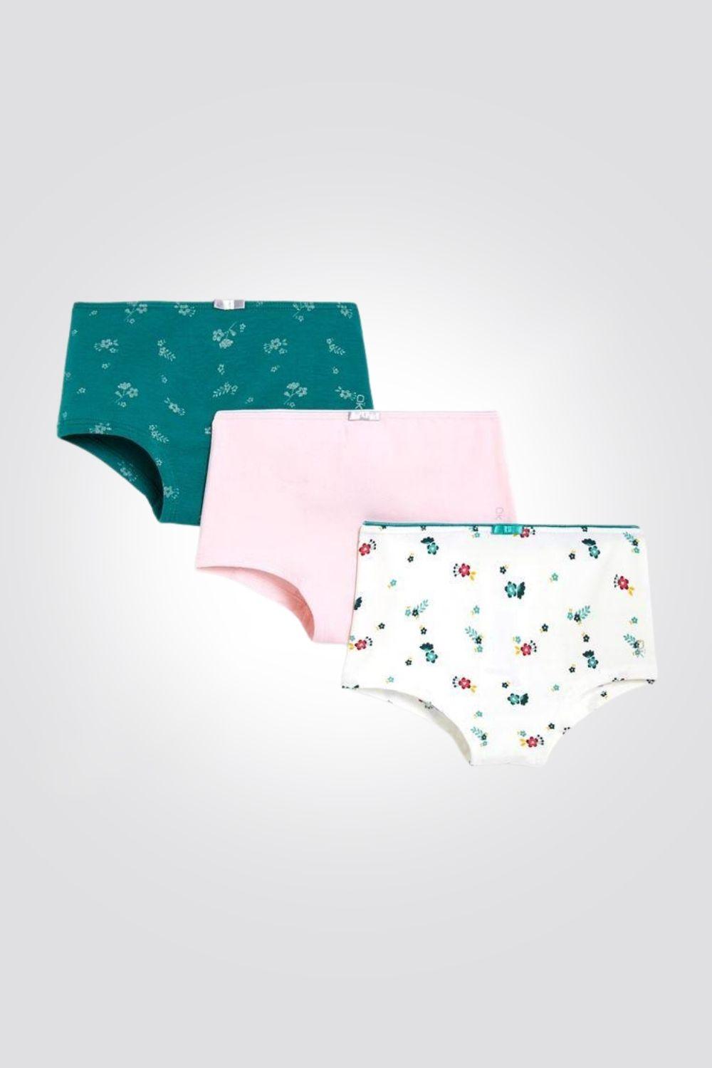 OKAIDI - סט 3 תחתוני בוקסר לילדות - MASHBIR//365