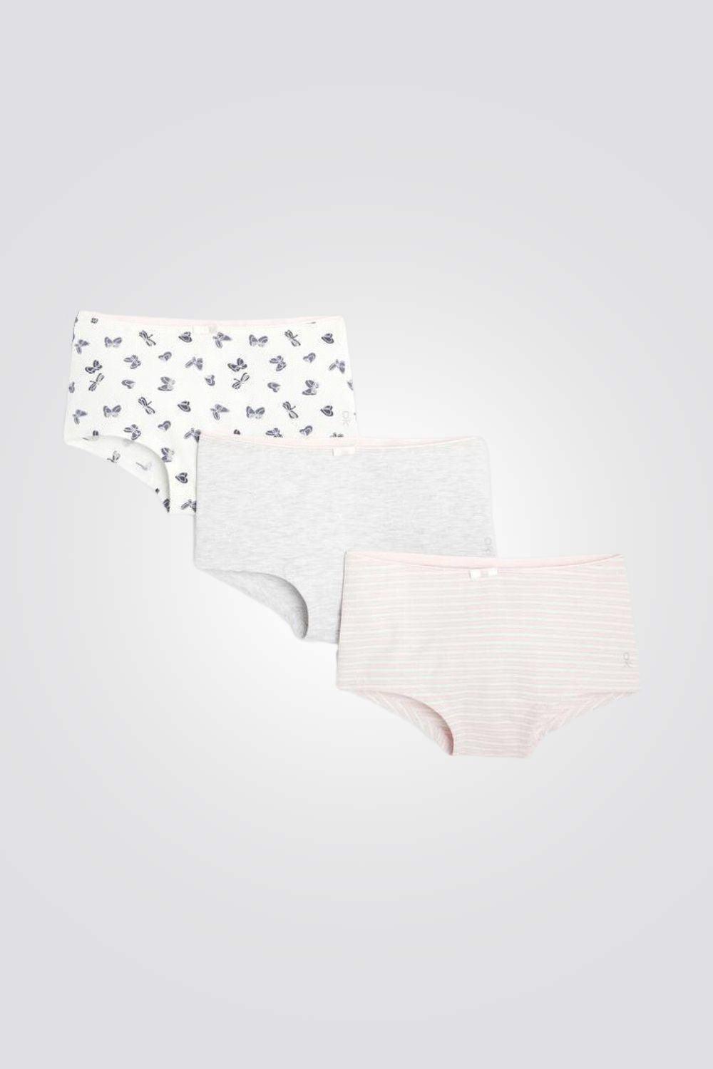 OKAIDI - סט 3 תחתוני בוקסר נערות - MASHBIR//365