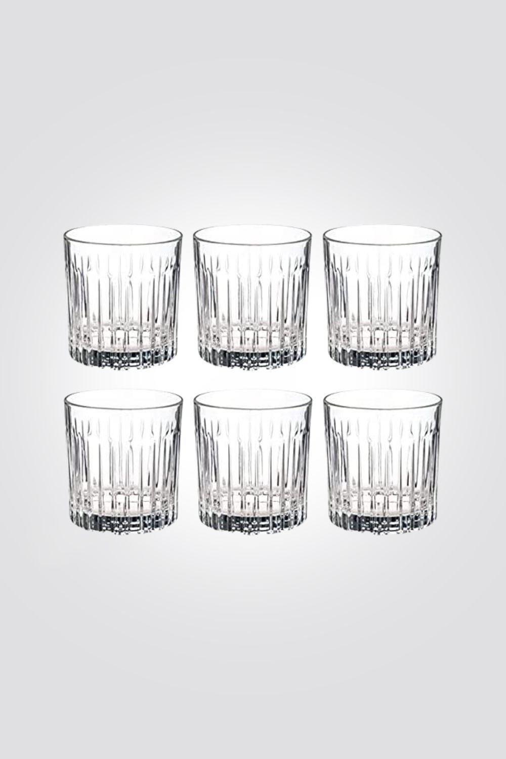 RCR - סט 6 כוסות ויסקי 360 מ"ל TIMELESS - MASHBIR//365