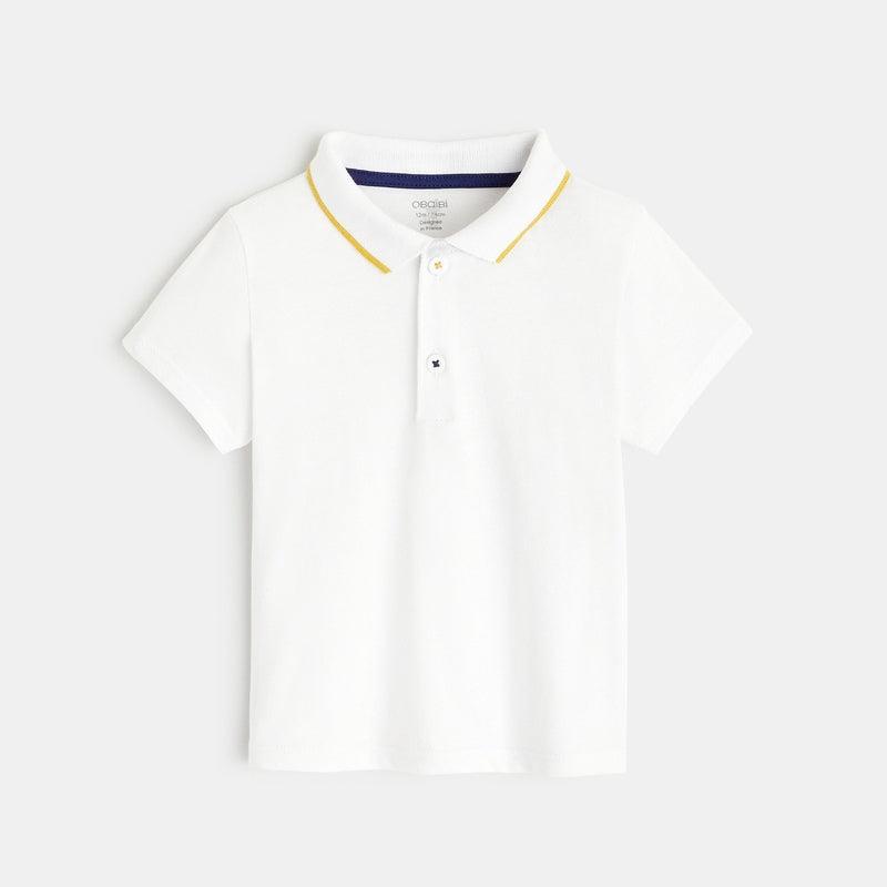 OBAIBI - סט אוברול צהוב וחולצה לבנה לתינוקות - MASHBIR//365